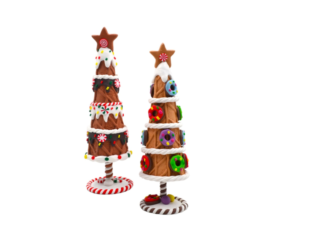 Albero natalizio in resina 10x20cm