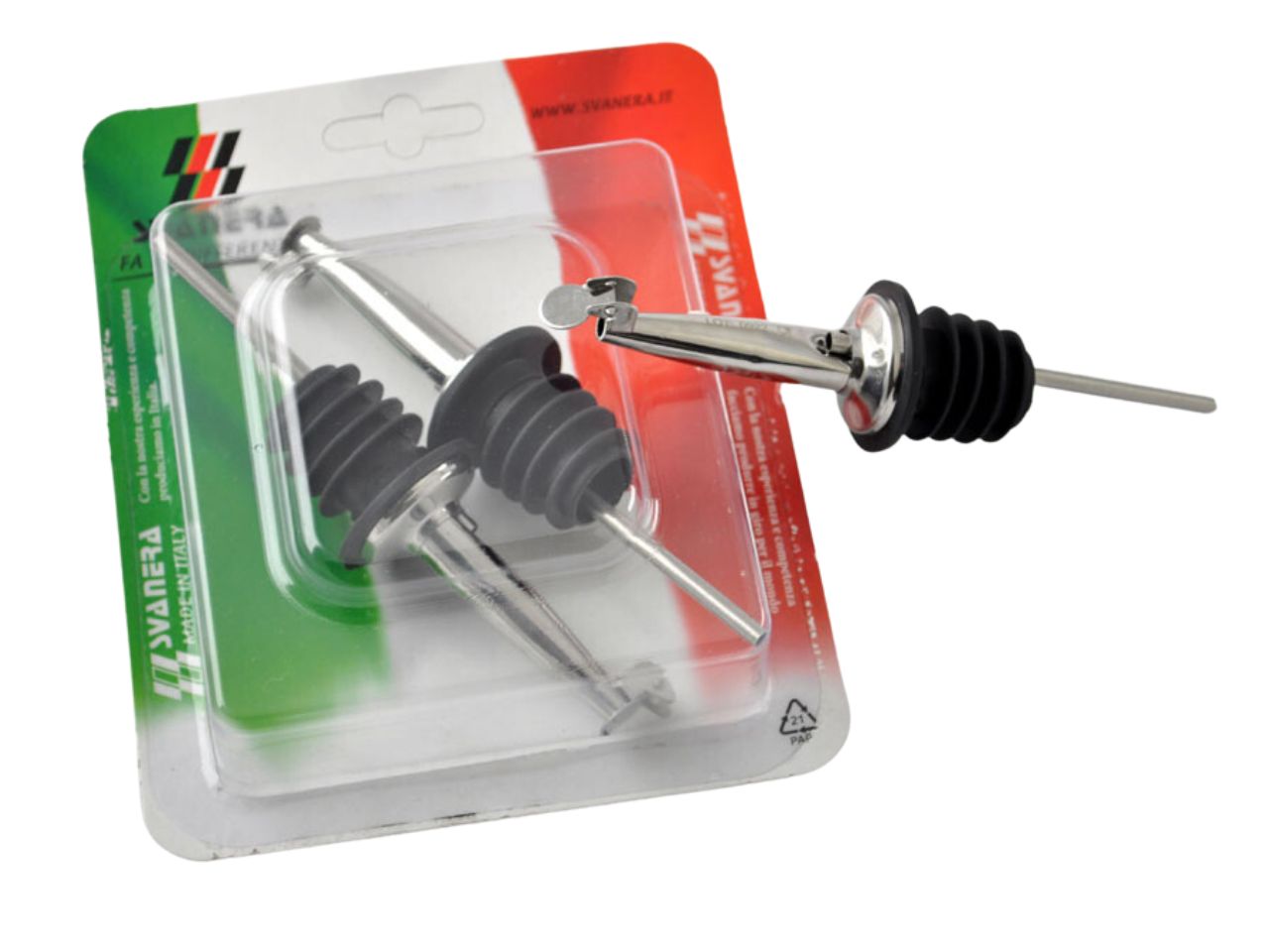 Tappo inox dosatore verso-doso-chiudo linea jo 2