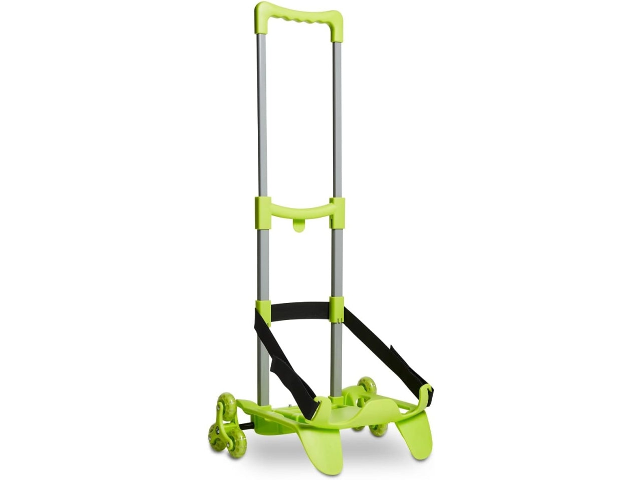 Trolley per zaini be box trolley 3wd pieghevole con 3 ruote, verde
