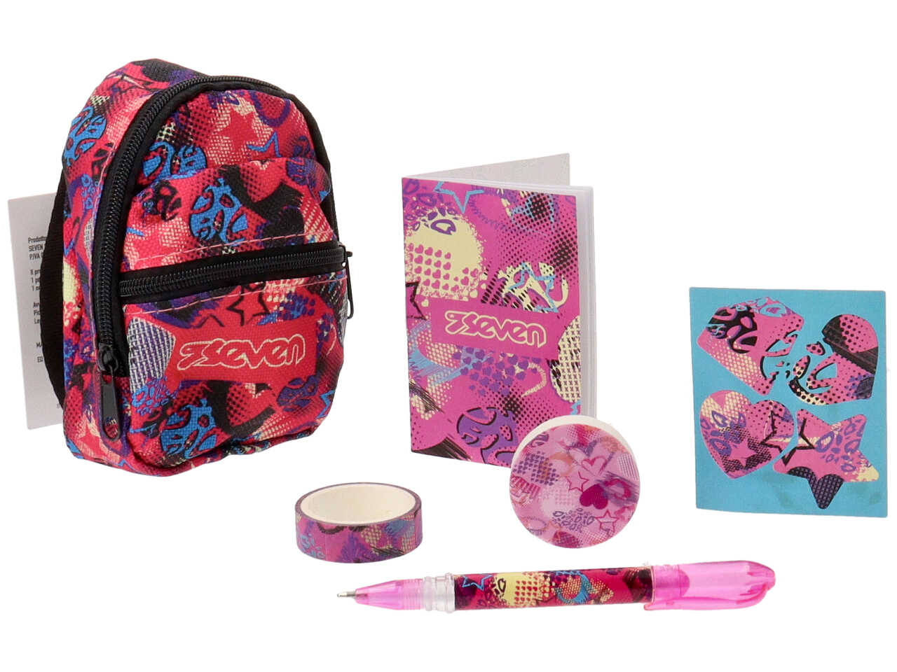 Seven mini zainetti portachiavi 901002114-000