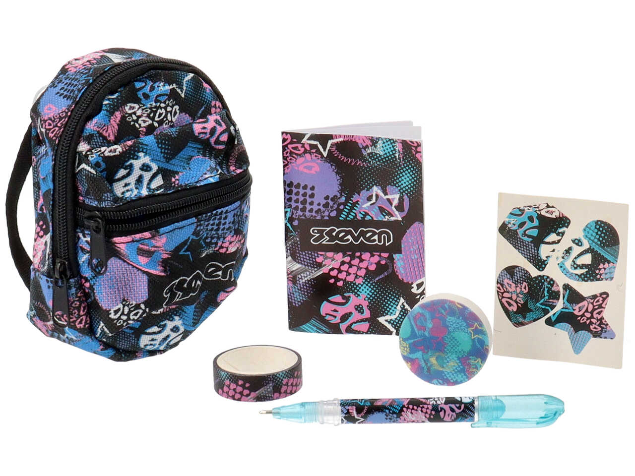 Seven mini zainetti portachiavi 901002114-000