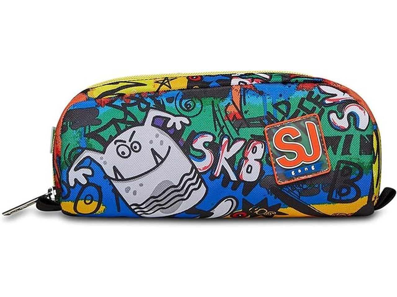 Astuccio bustina sj gang critty boy multicolor 23x8,5x5 cm - Seven