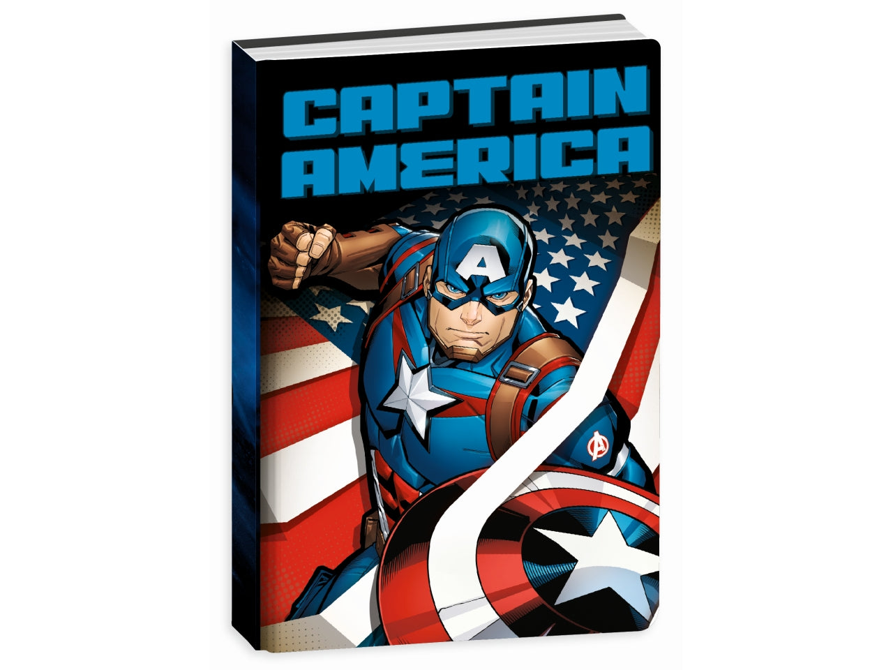Diario scuola Captain America 10 mesi assortiti, 14,5x20,6 cm - Seven