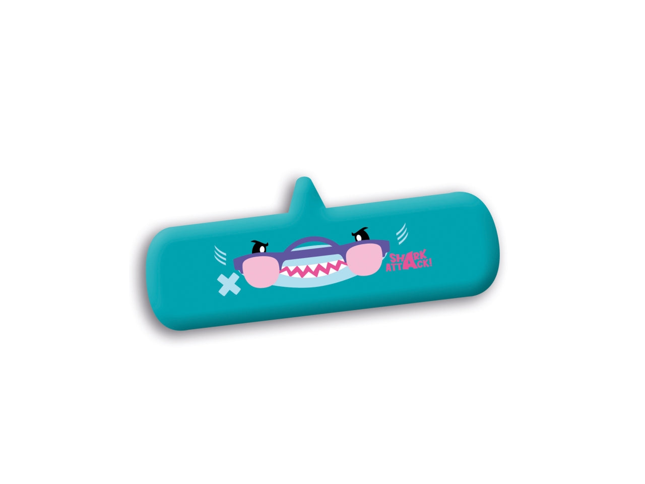 Astuccio ovale scuola Mitama Animals di silicone assortiti, 6,5x22 cm$