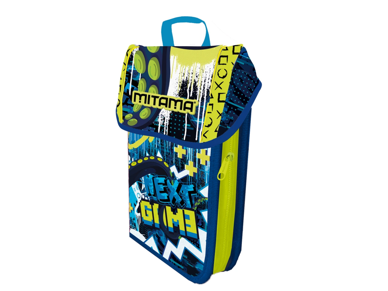 Astuccio scuola Mitama 1 cerniera, Up Side boy/girl assortiti con 43 accessori