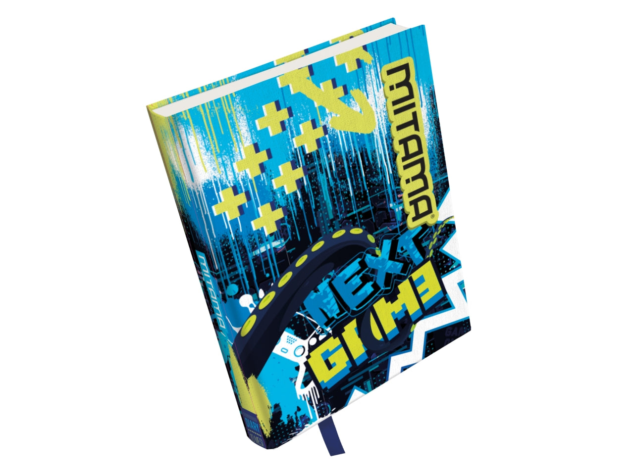 Diaro scuola standard Mitama junior con copertina in tessuto di vari colori, 10 mesi, 15x20 cm