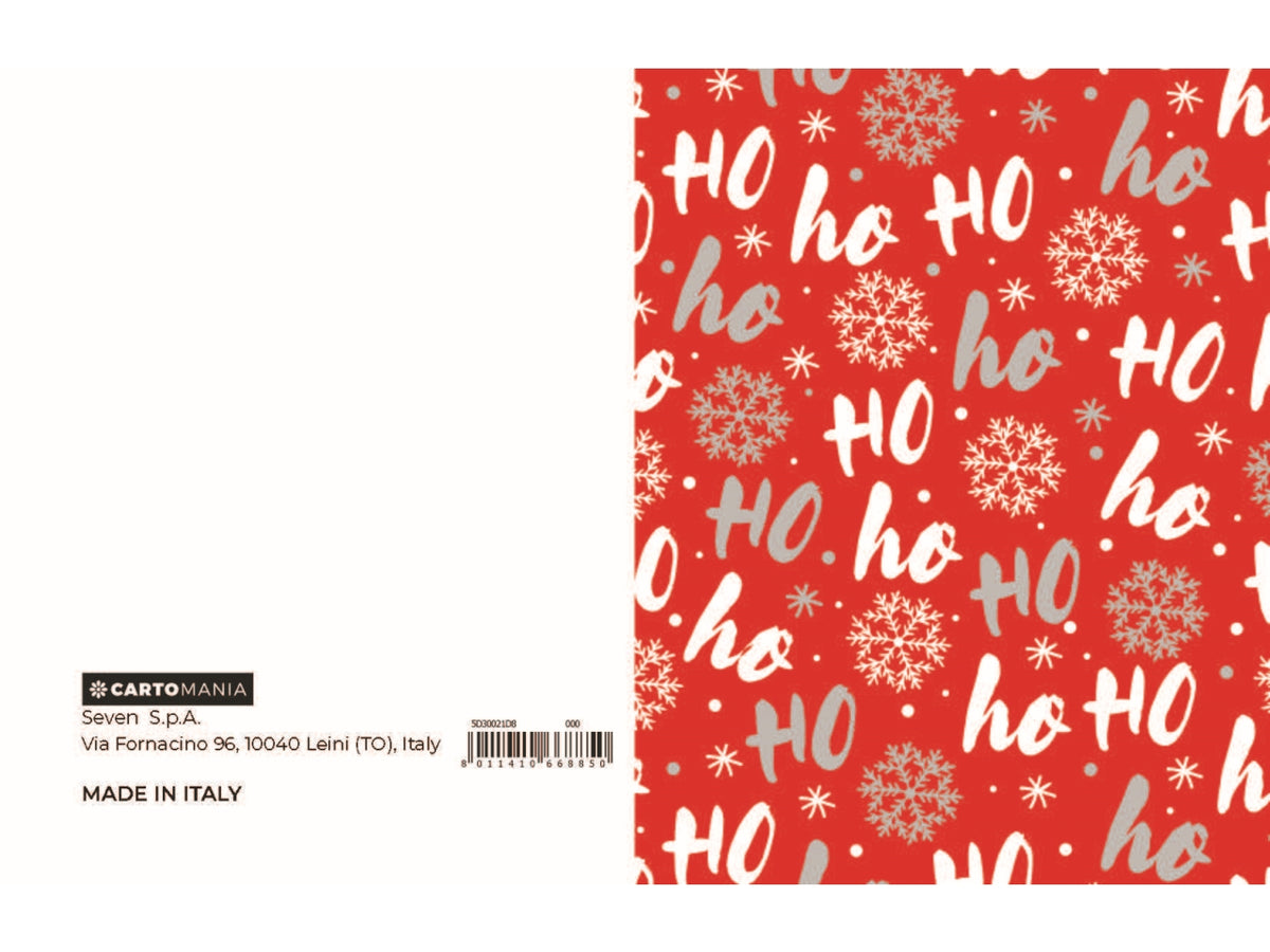 Chiudipacco pattern cartomania greetings | Seven