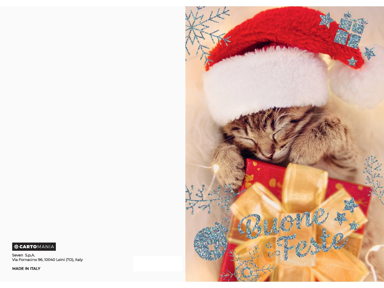 Biglietti natale animali cartomania | Seven