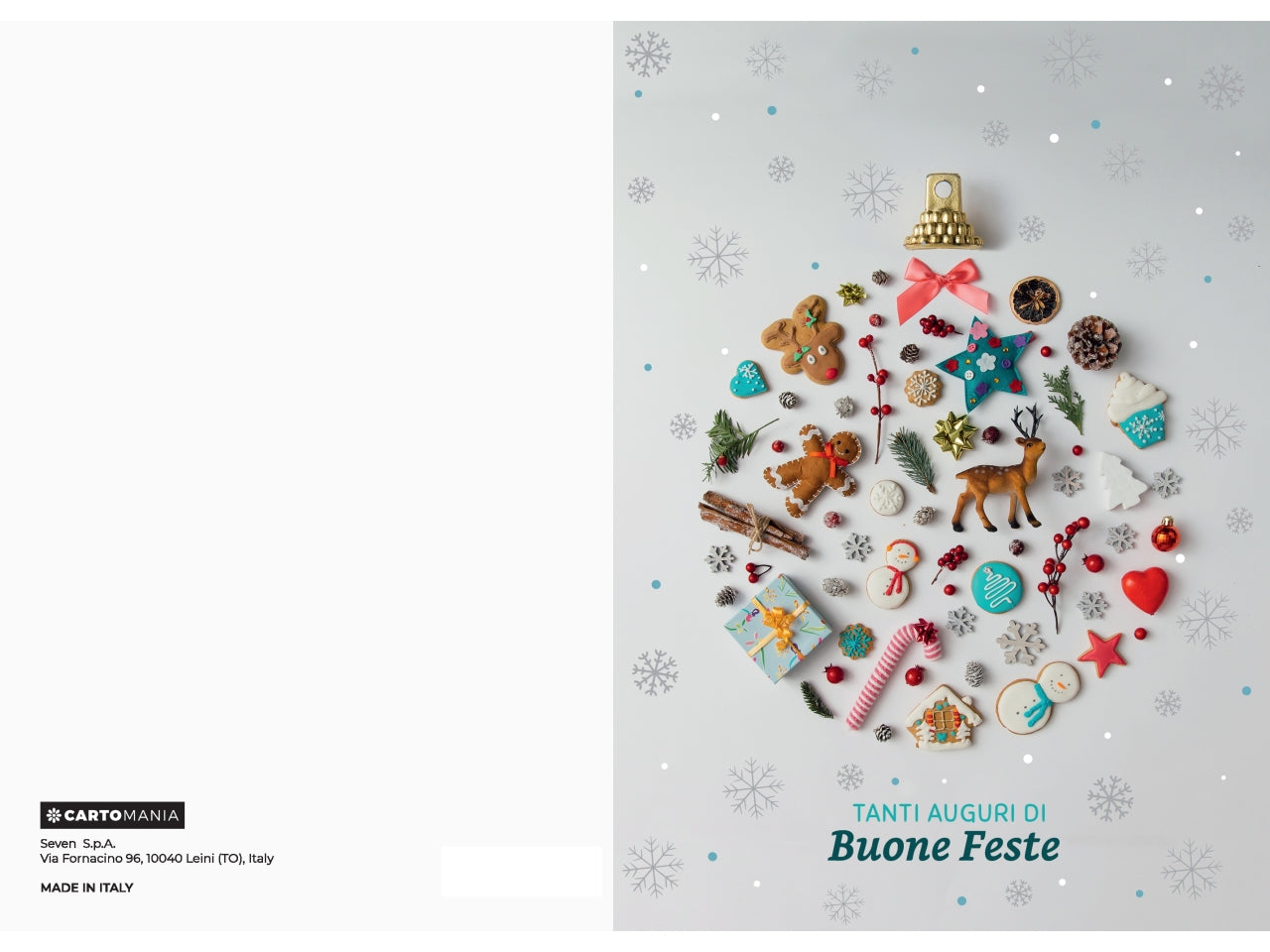 Biglietti natale elements cartomania | Seven
