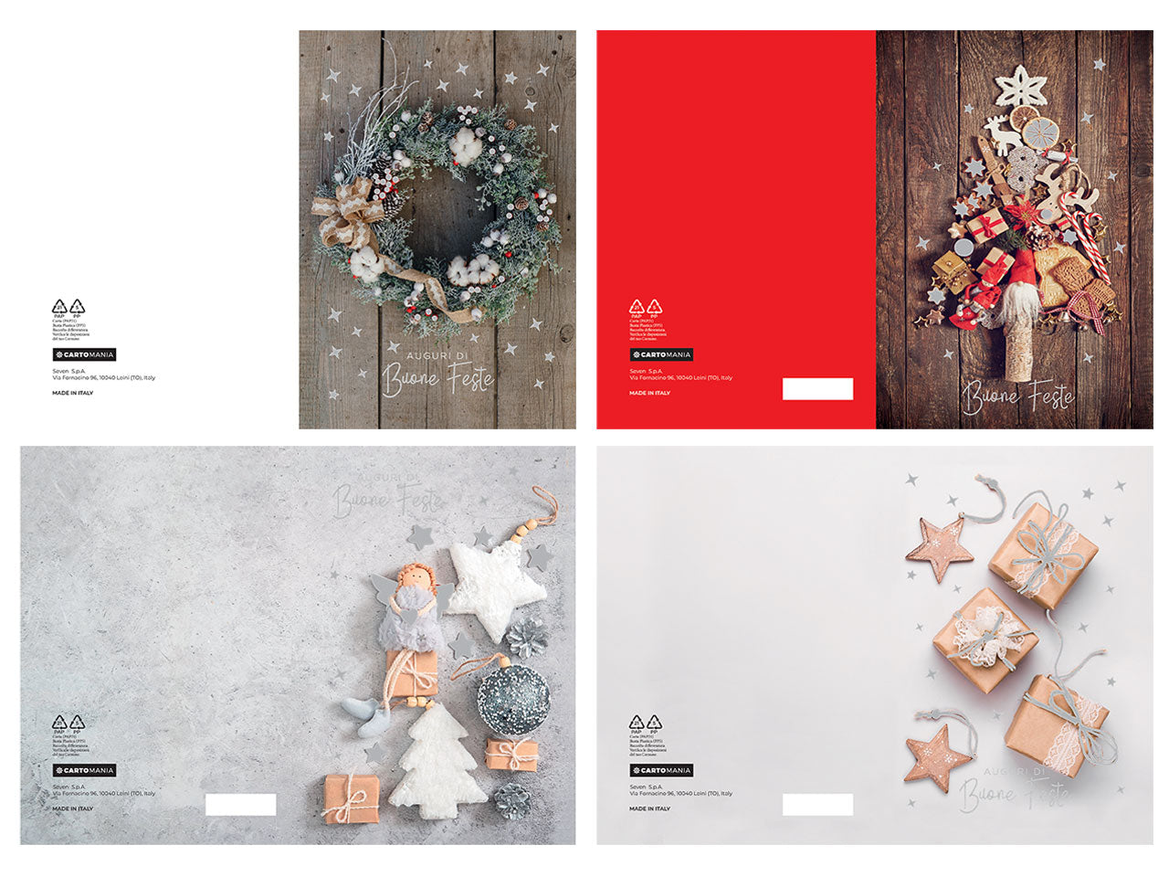 Biglietti natale fotografici cartomania | Seven
