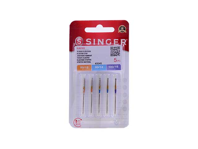 Aghi per cucire punto elastico 5 pezzi n045s111416m502
