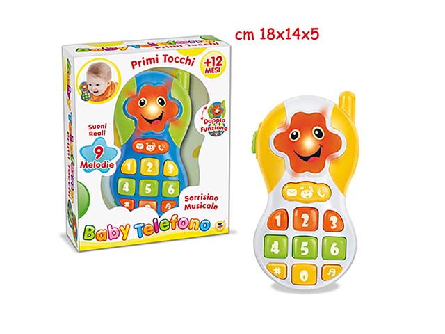 Gogo telefono c/musica/suoni 64668