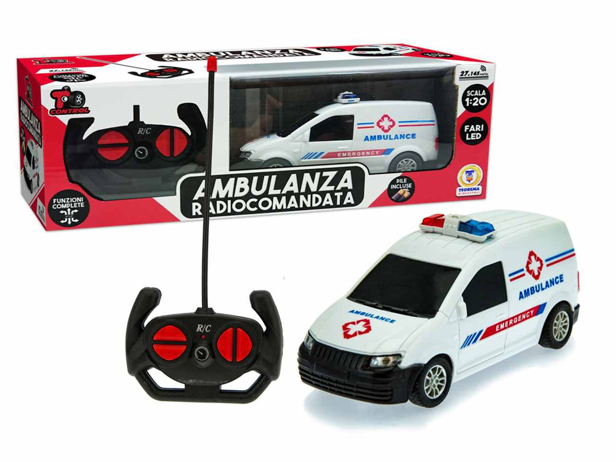 T control ambulanza radiocomando