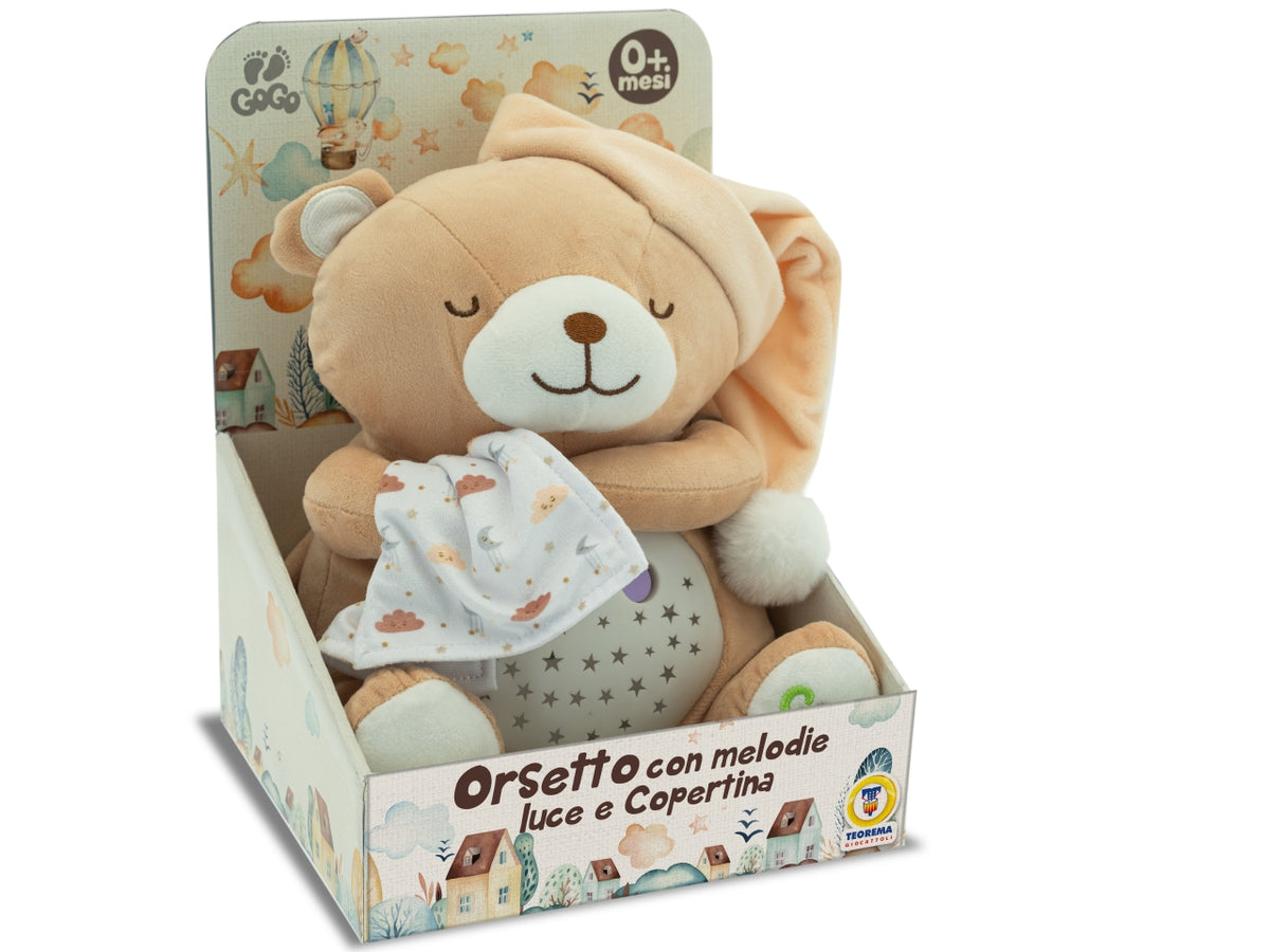 Gogo orsetto dolce nanna con luci