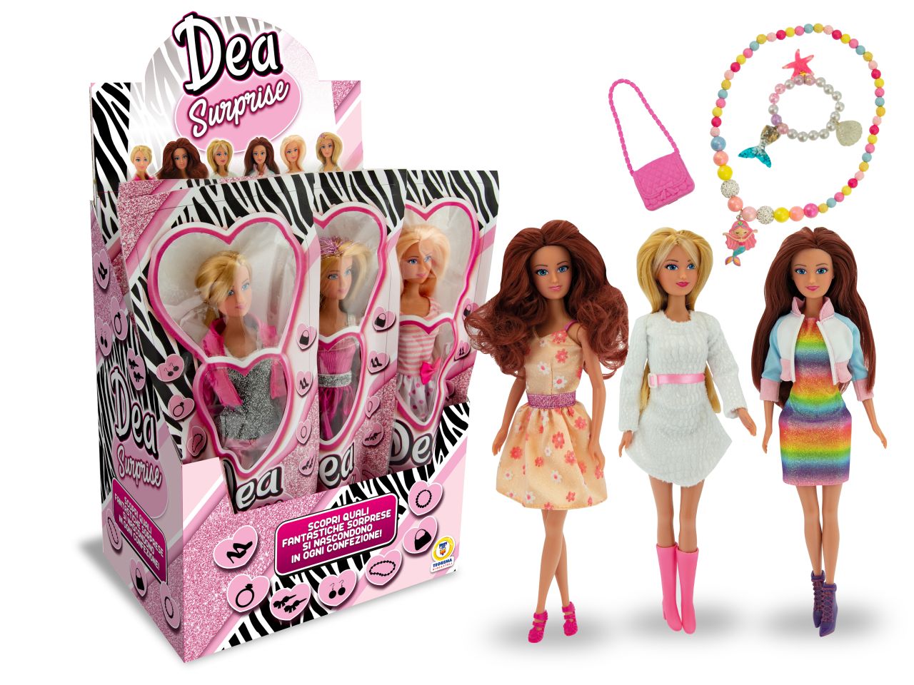 Dea bambola surprise 6 modelli