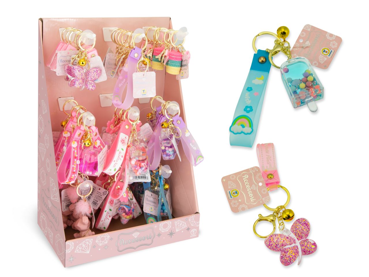 Portachiavi assortiti