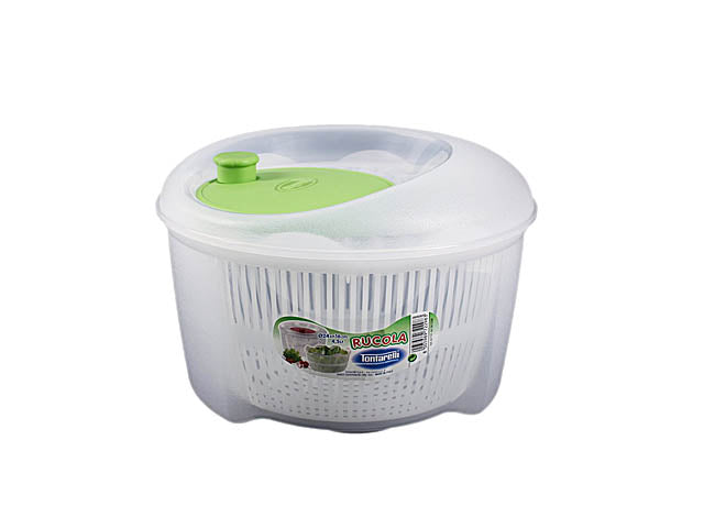 Scolainsalata rucola con centrifuga capacita' 4,5lt misura d.24xh.16cm