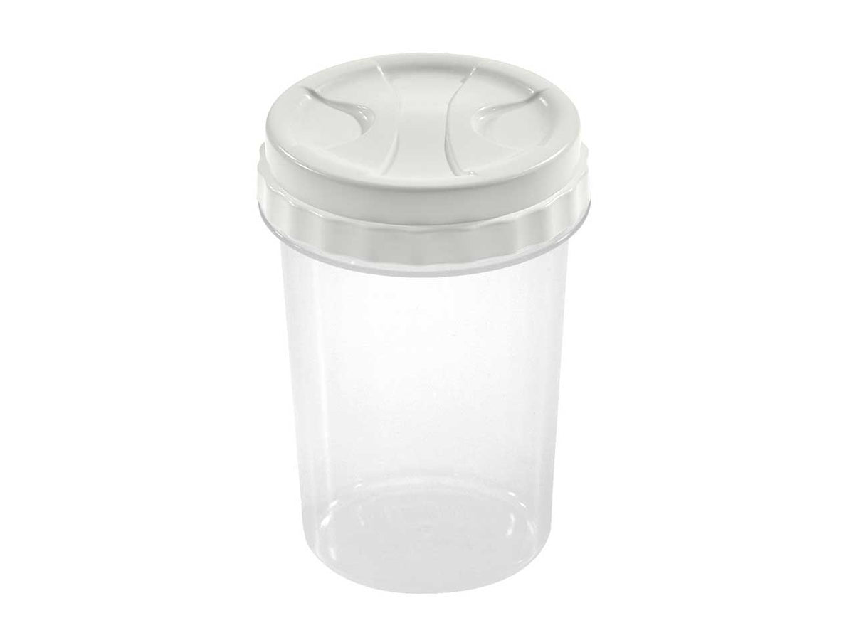 Barattolo con coperchio nuvola bianco capacitÃ  0,4l
