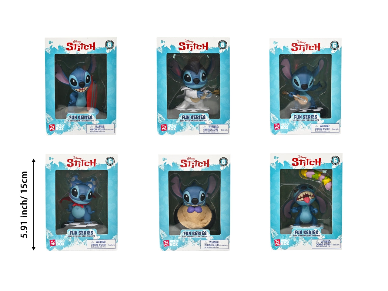 Yume hero box lilo & stitch fun series