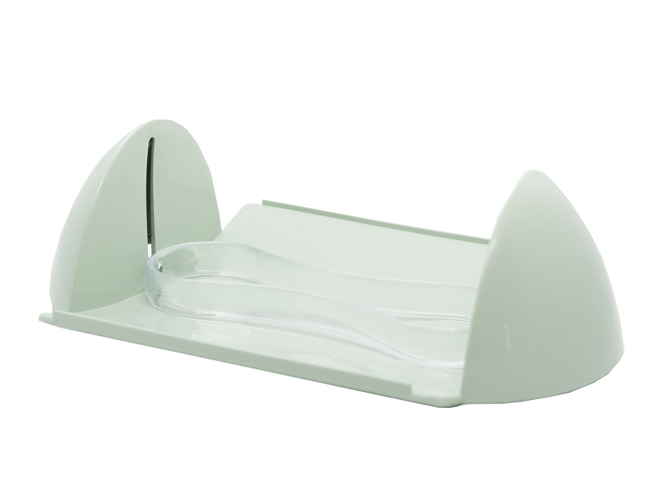 Portatovaglioli orizzontale linea gaia piu' colore verde shabby