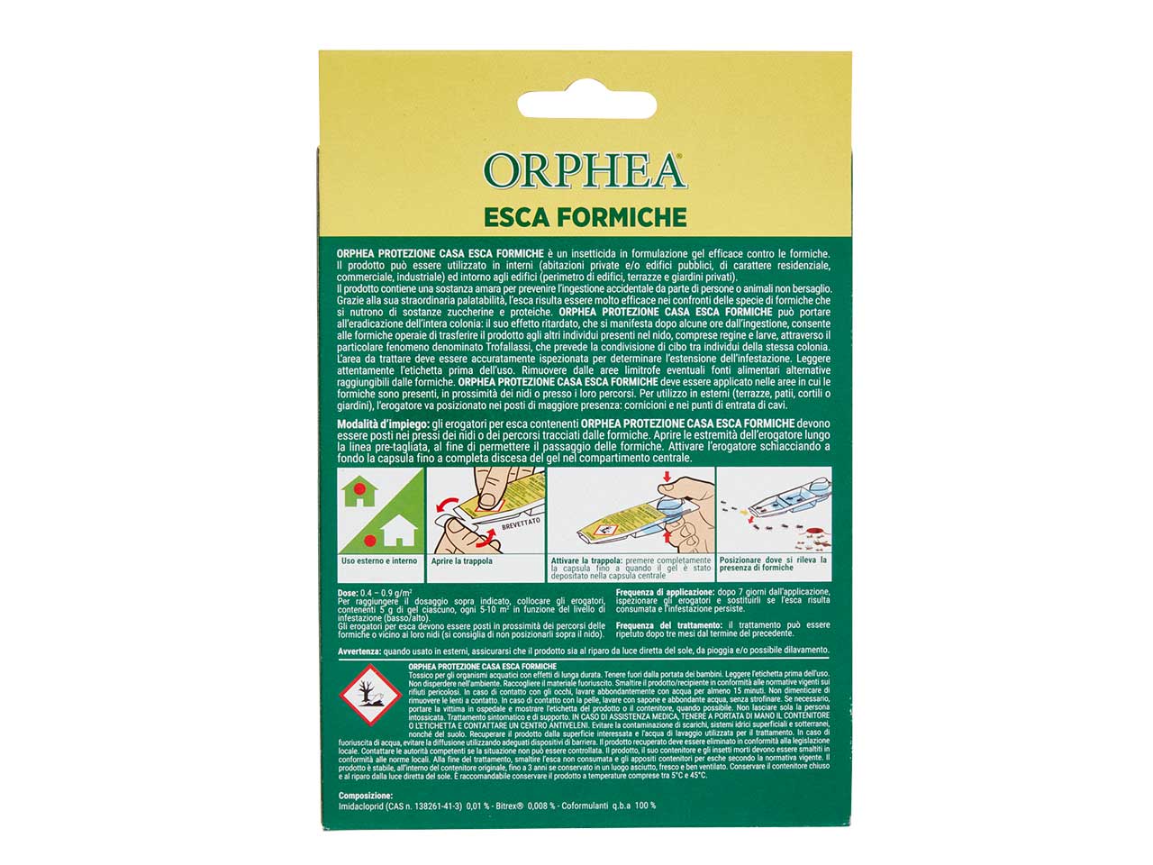 Orphea esca formiche 3 pezzi 188118