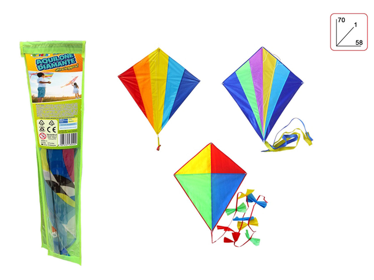 Aquilone misura 70x60cm