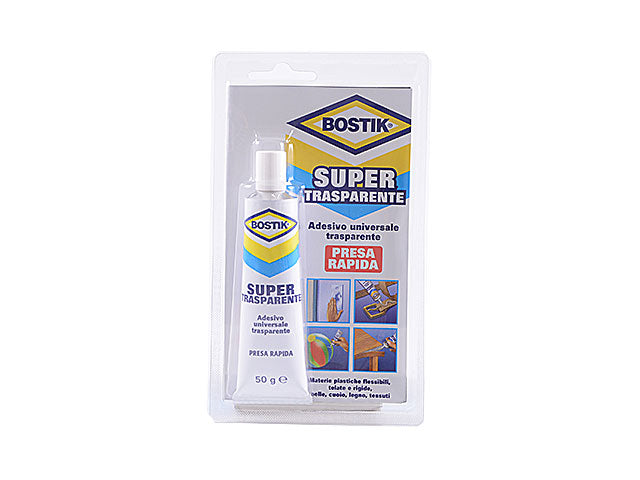 Bostik adesivo trasparente 50gr d2332