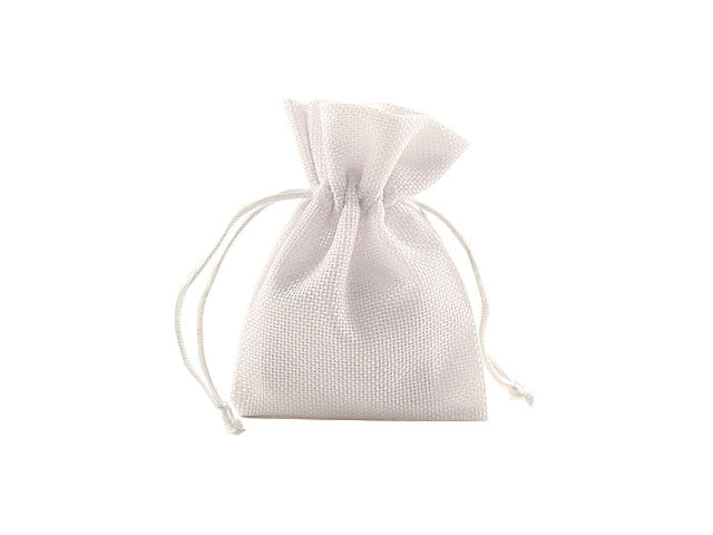 Sacchetto juta bianco 9,5x13 ck7022/b