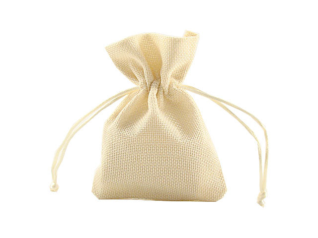 Sacchetto juta panna 9,5x13 ck7022/p