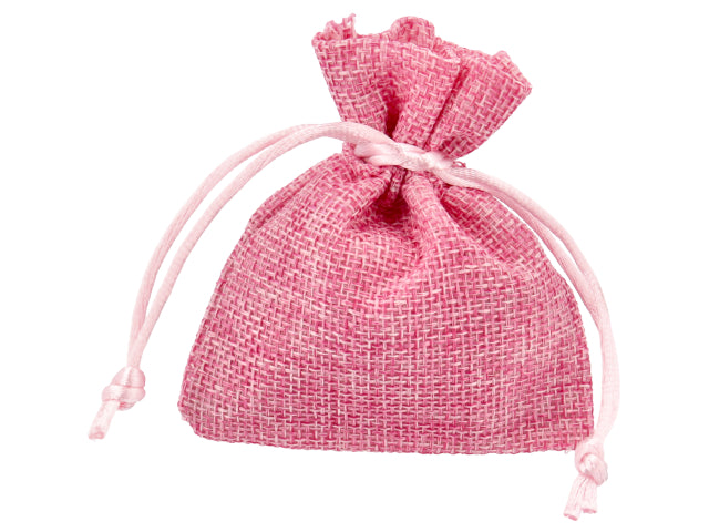 Sacchetto stoffa con tirante rosa ck7307 r