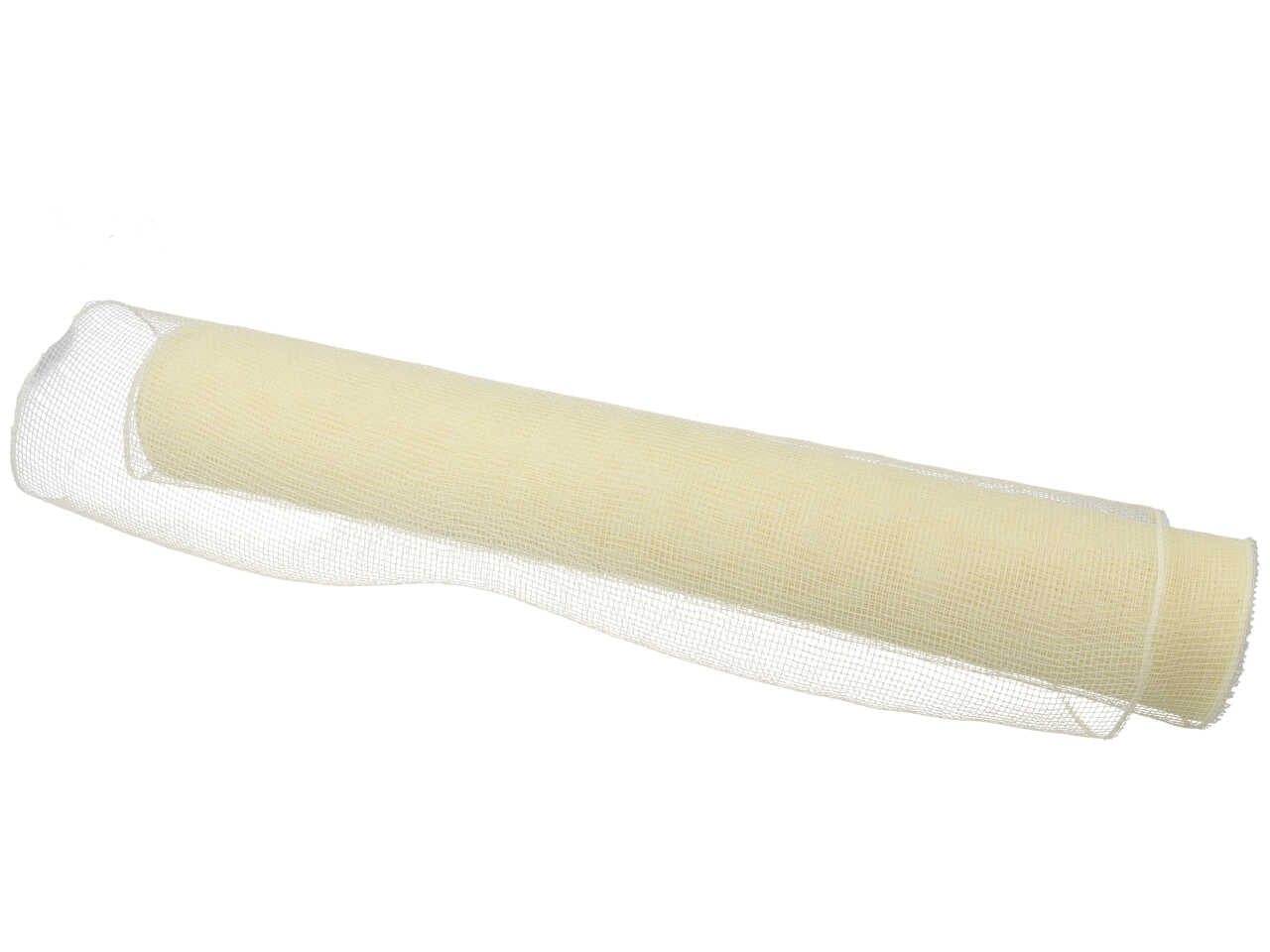 Rotolo deconet a rete stretta panna in plastica 53cmx9,15mt - Arte in Fiore