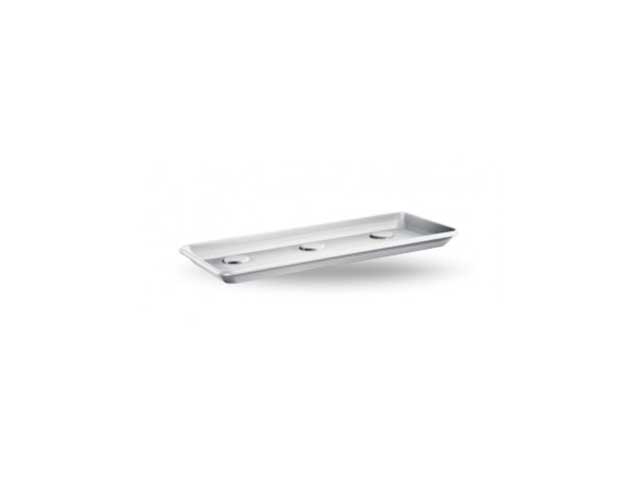 Sottofioriera rettangolare anthea 100cm.bianco