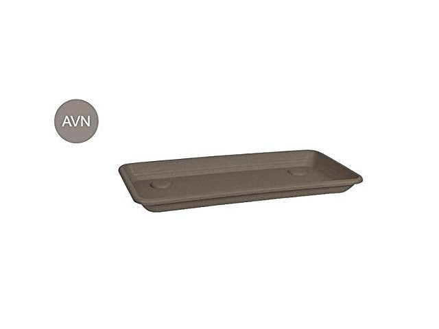 Sottofioriera rettangolare Anthea 60cm avana