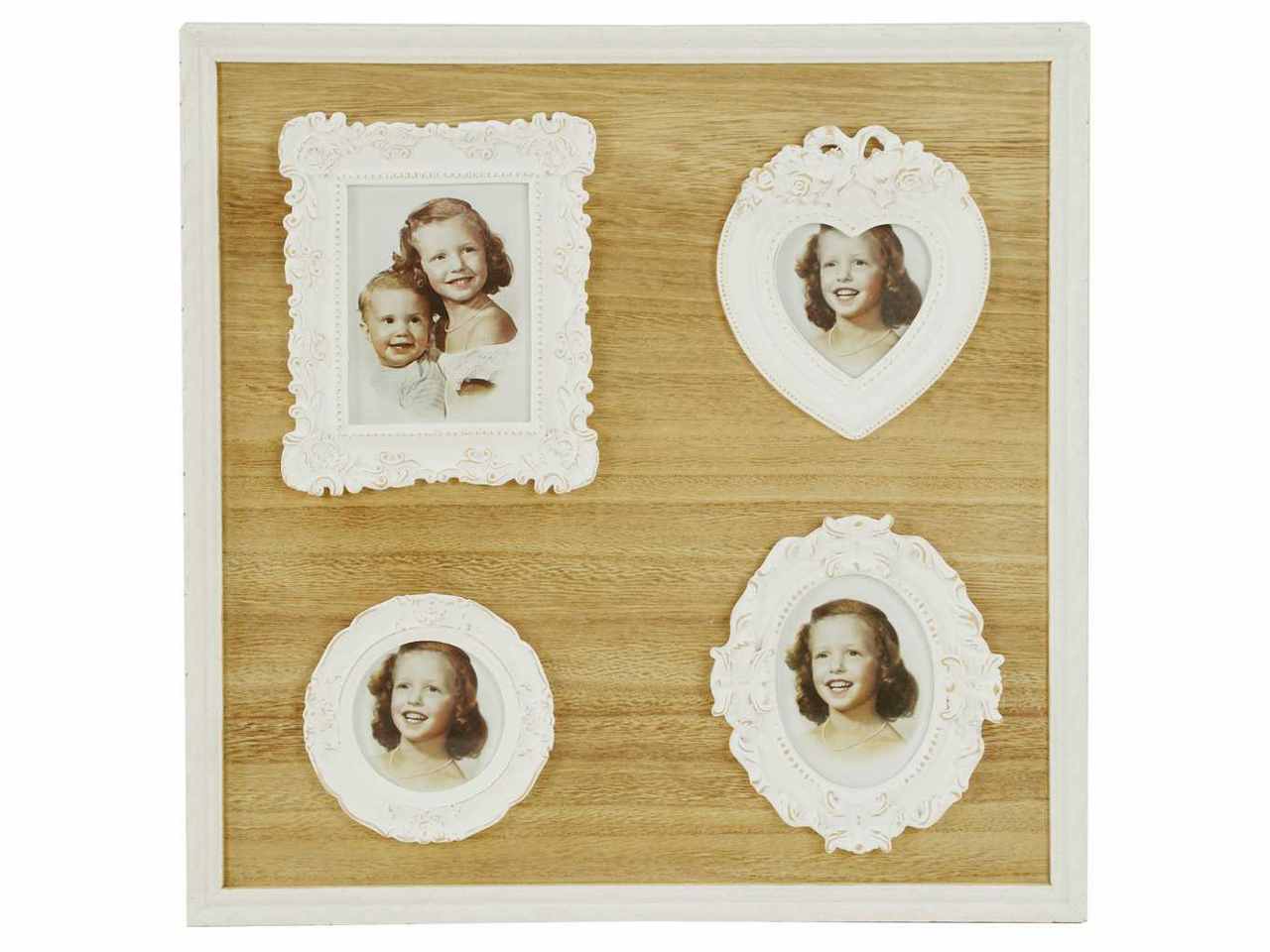 Porta foto family natural 36xh36cm 9161640000