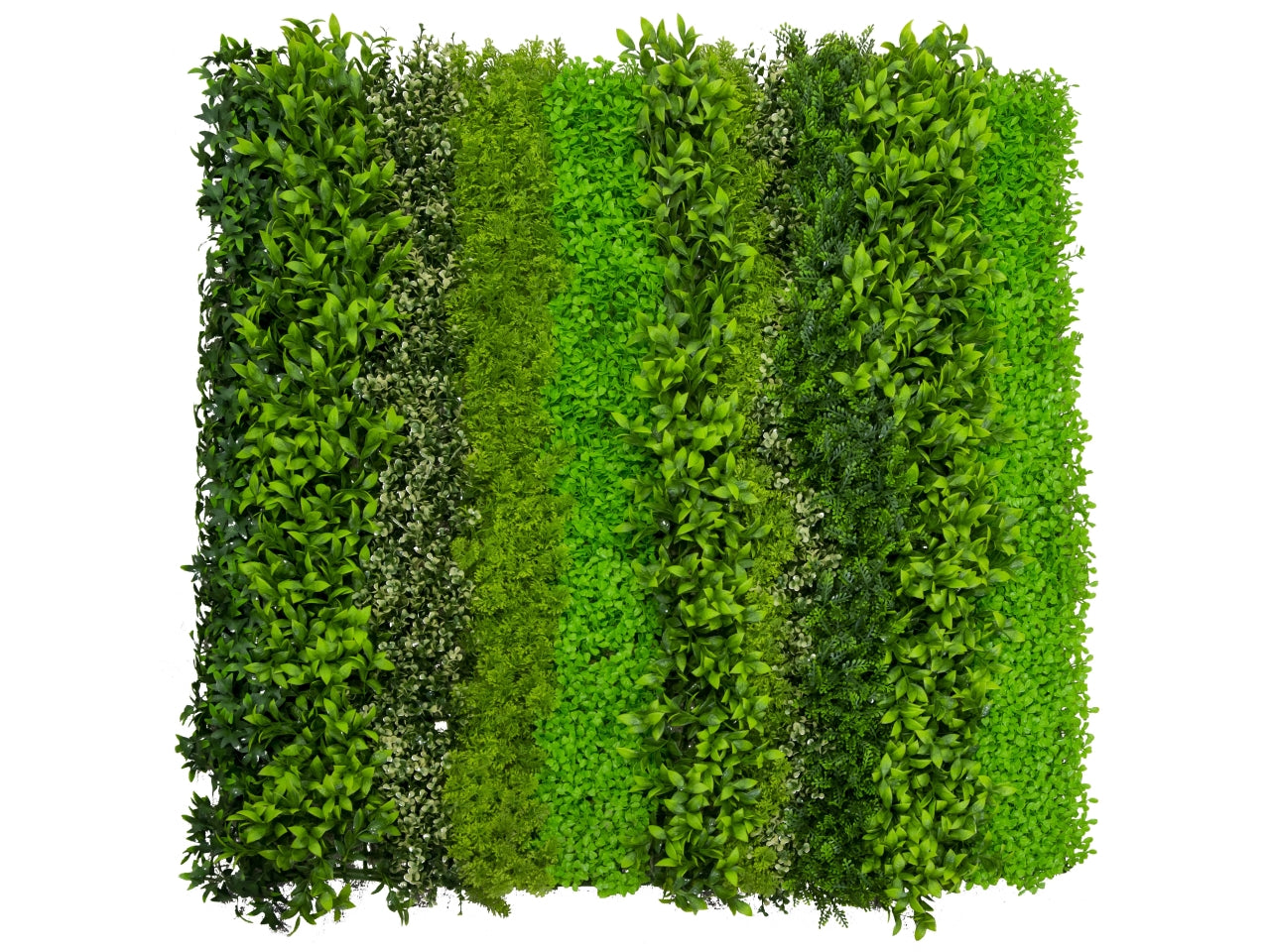 Pannello lichene artficiale decorazione da parete tropicale verde, effetto naturale, facile applicazione - 100x100cm - Vacchetti