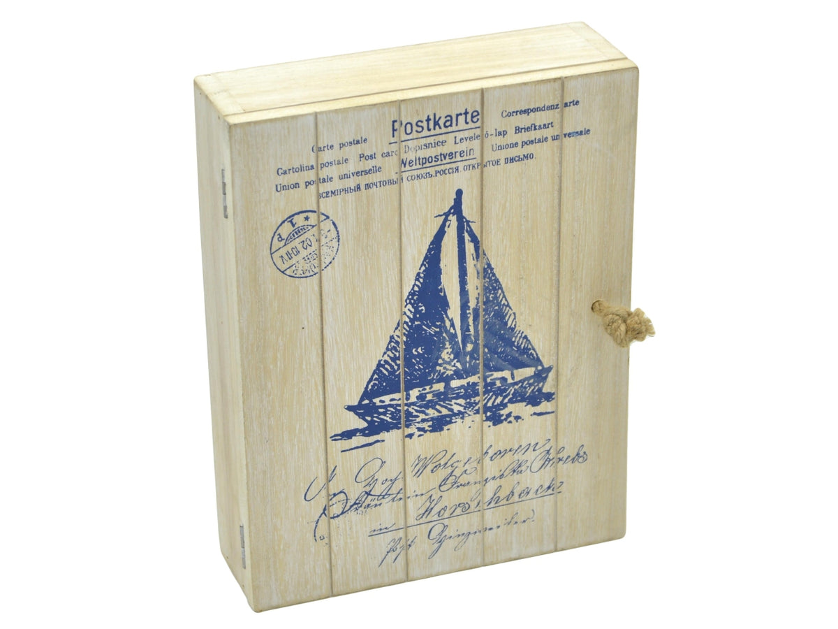 Portachiavi cancelletto mare colore beige 20x7xh.26cm