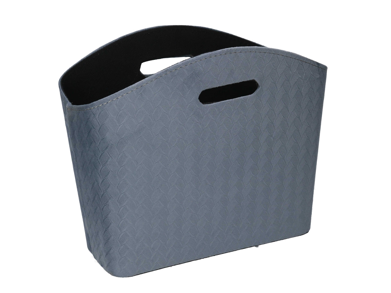 Portariviste in velluto carta da zucchero intrecciato stile vintage 33,5x25,5x15,5 cm â Vacchetti