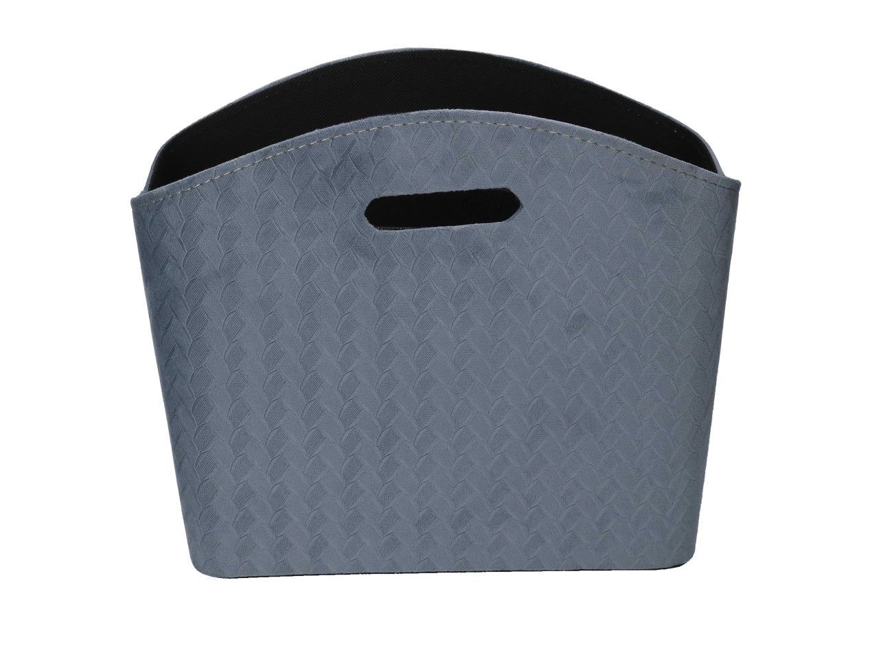 Portariviste in velluto carta da zucchero intrecciato stile vintage 33,5x25,5x15,5 cm â Vacchetti