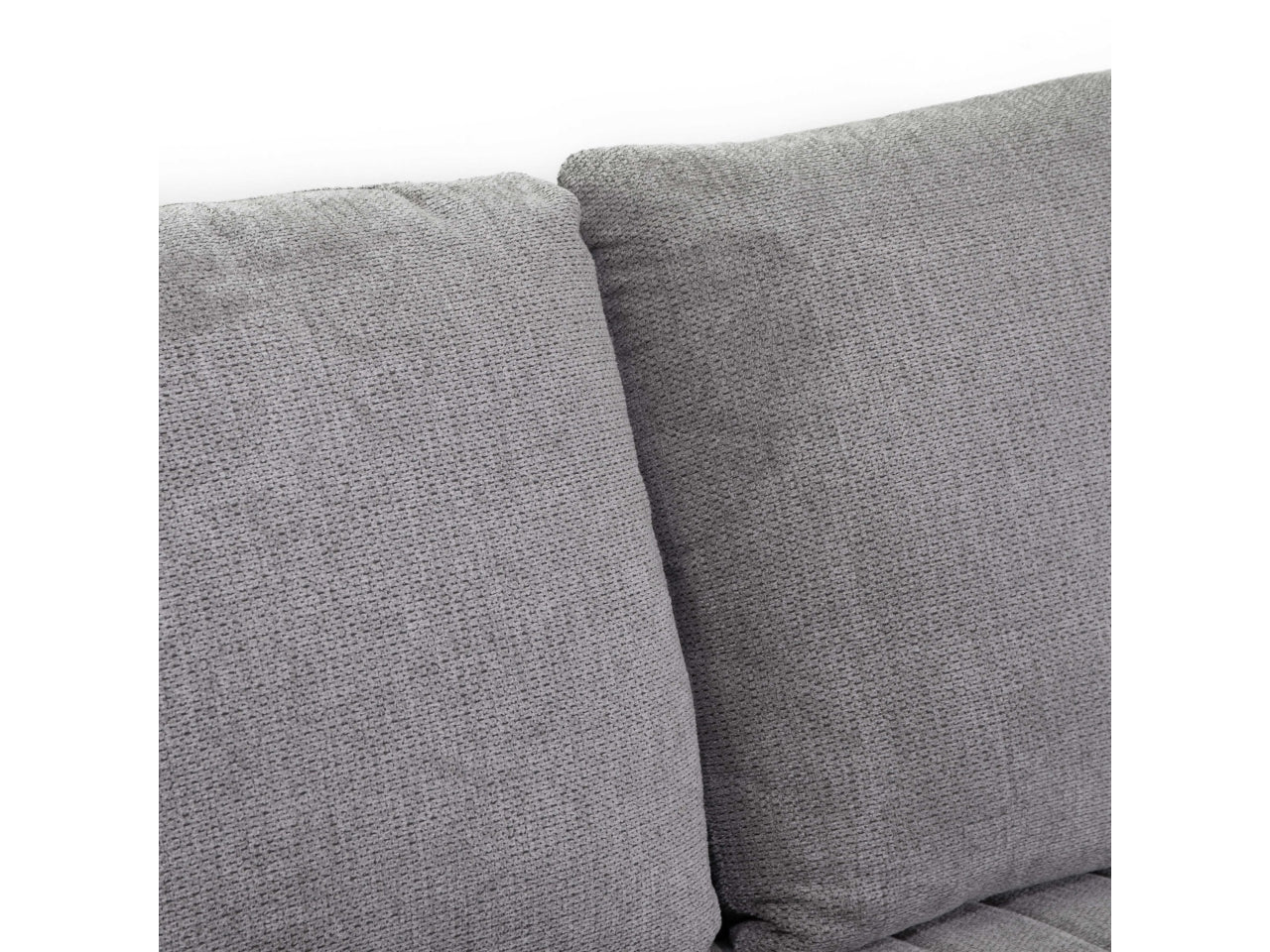 Divano tessuto 3 posti grigio 195x77xh.85cm