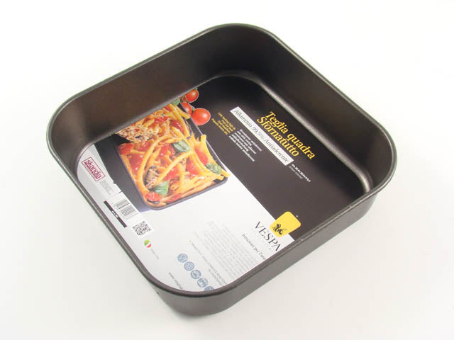 Teglia quadra sforn.20,4x20,4x5,4cm 983