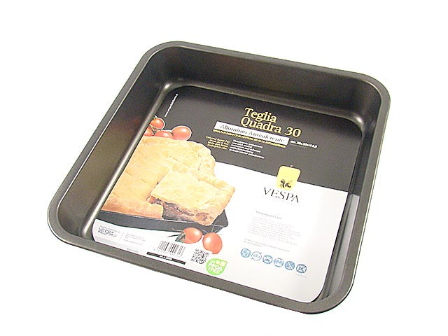 Teglia quadra cm.30x30xh5,5 20985