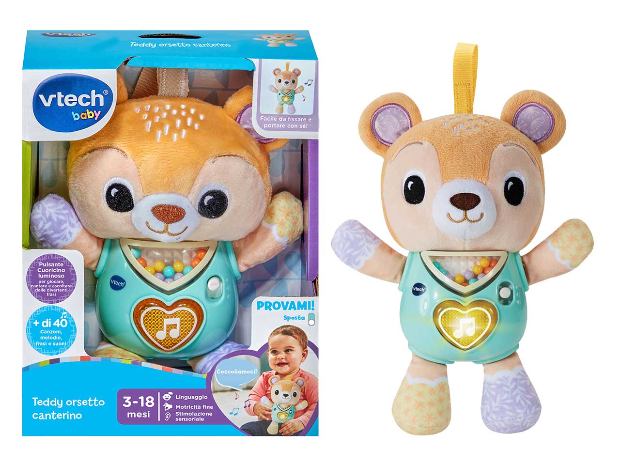 Teddy orsetto canterino