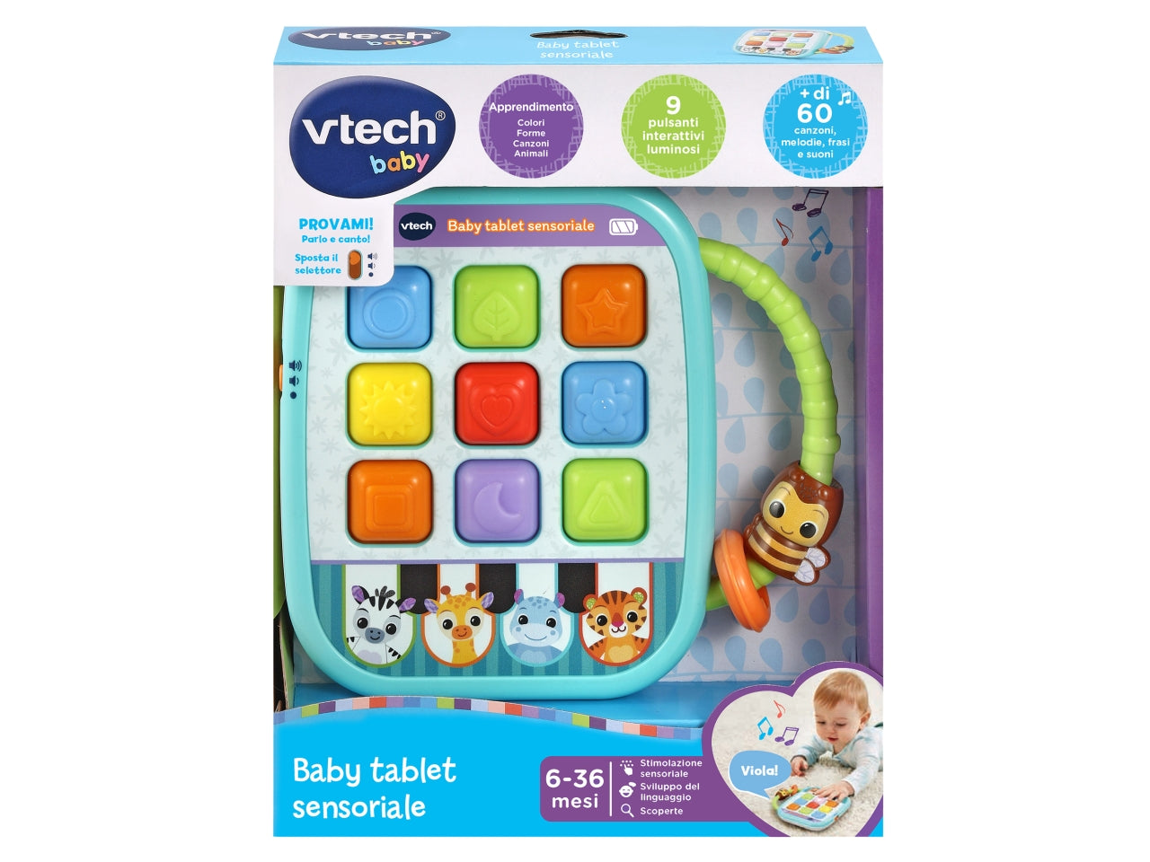 Baby tablet sensoriale