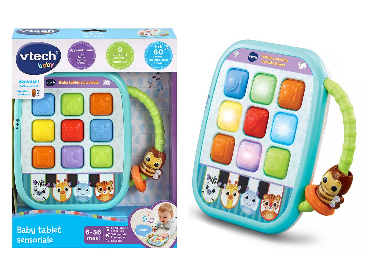 Baby tablet sensoriale