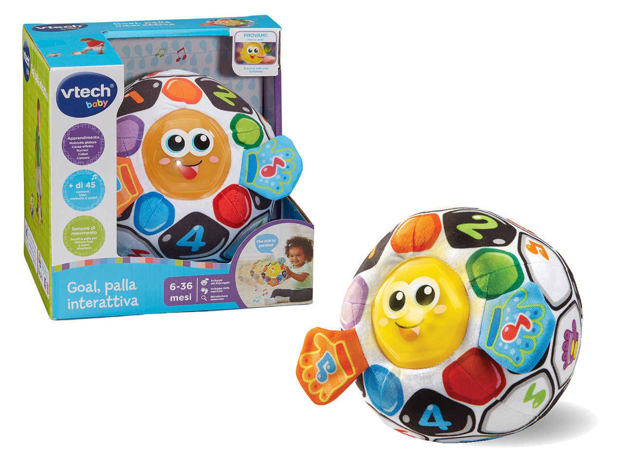Goal, palla interattiva