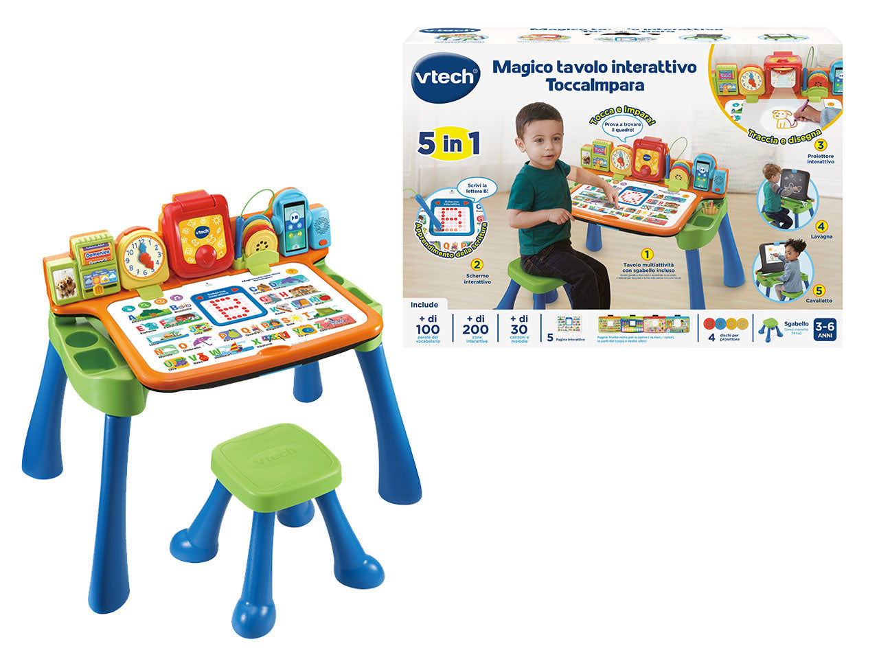 Magico tavolo interattivo toccaimpara