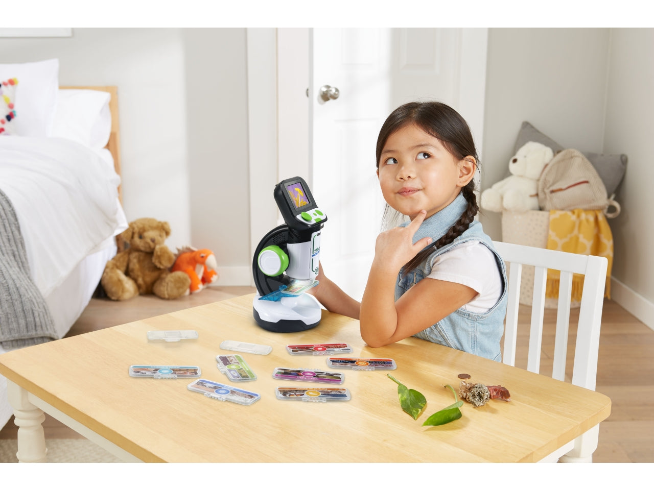 Video microscopio interattivo