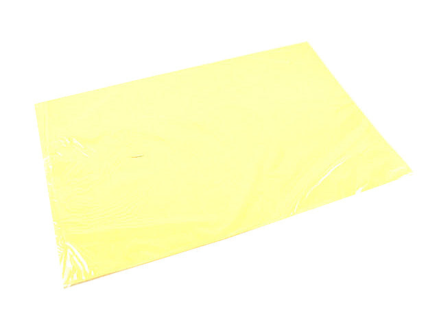 Carta crepla foglio eva foam, gomma espansa giallo 40x60cm 2 mm