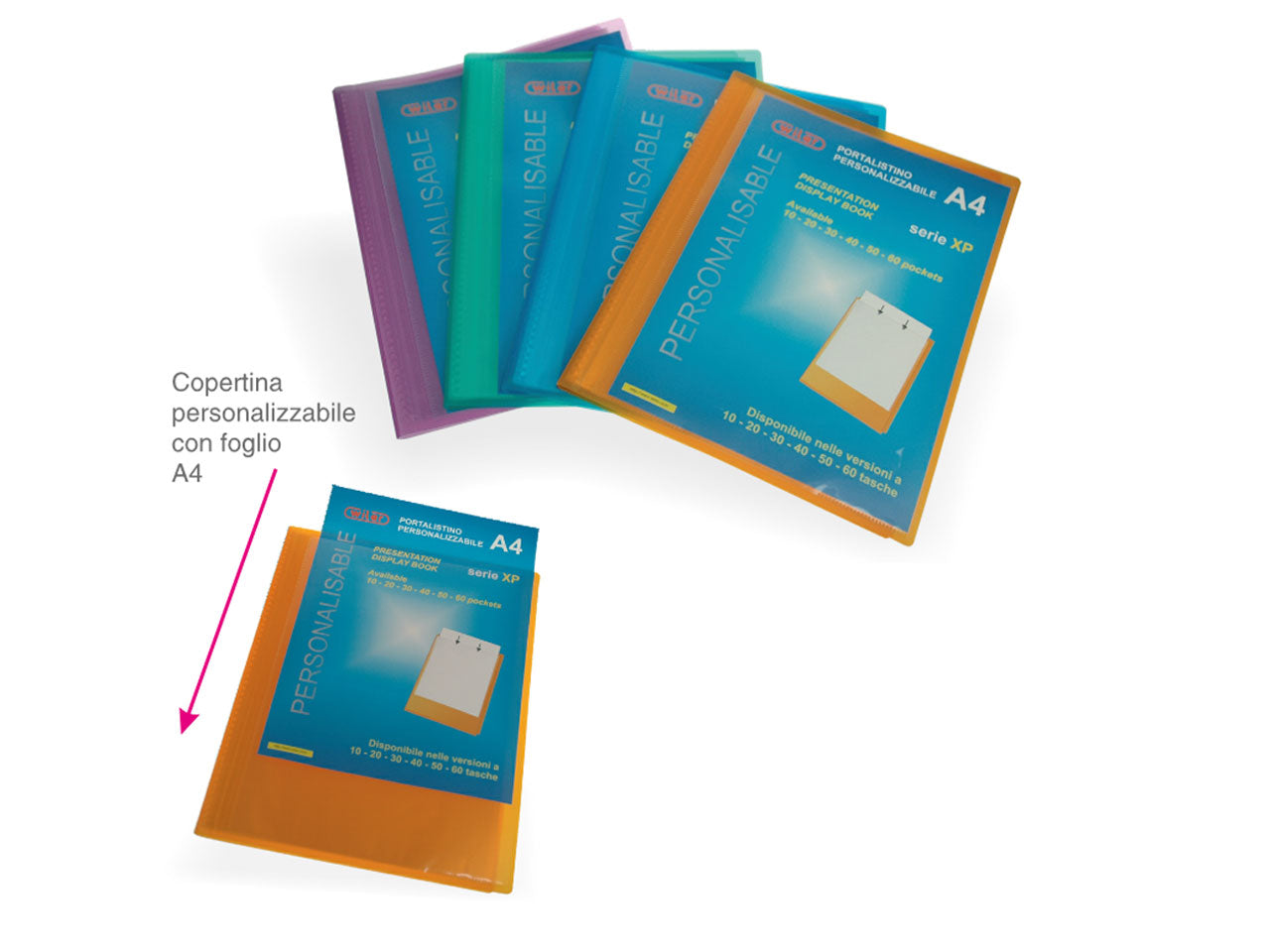 Portalistino a4 40 tasche