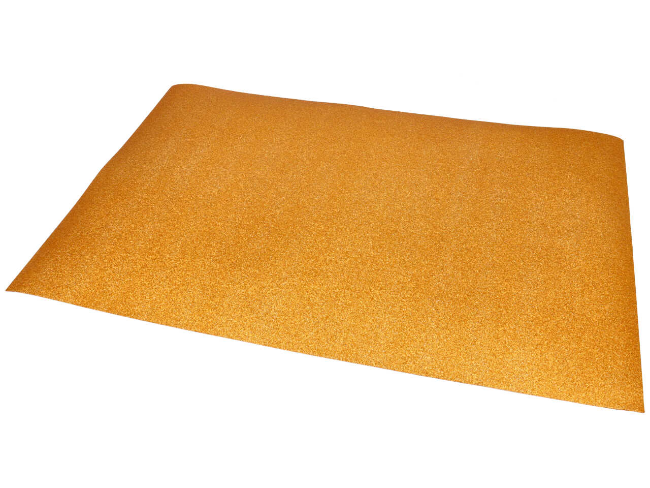 Eva film glitter 1 foglio 40x60cm colore arancione